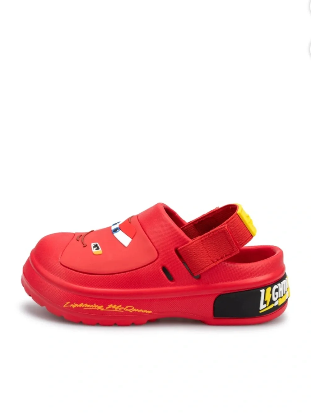 Disney Pixar Cars Red Toddler Comfort Clogs Size 7/8T NWT
